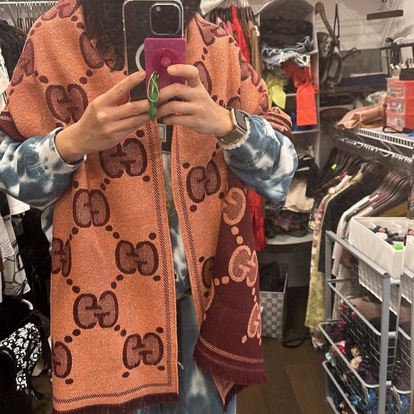 Gucci jacquard scarf - Picture 6 of 6